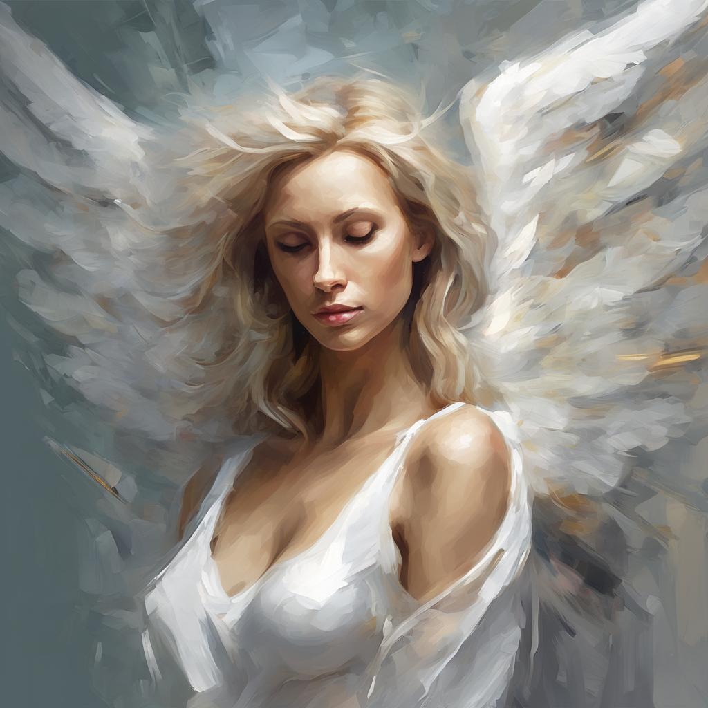 Die faszinierende Welt der Engel Acryl abstrakt: Entdecke die Magie der Farben und Formen