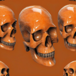 Entdecke die Faszination des Edelstein Schädels aus Aventurin Orange: Ein faszinierendes Stück Natur 2 Entdecke die Faszination des Edelstein Schädels aus Aventurin Orange: Ein faszinierendes Stück Natur