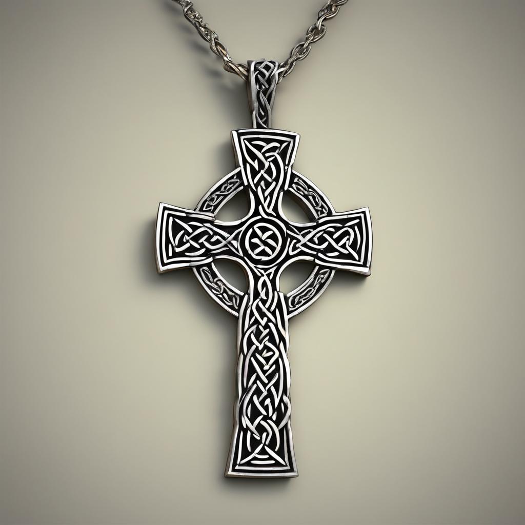 Entdecke die zeitlose Schönheit des Keltischen Kreuz-Anhängers: Ein Symbol der Verbindung und Spiritualität