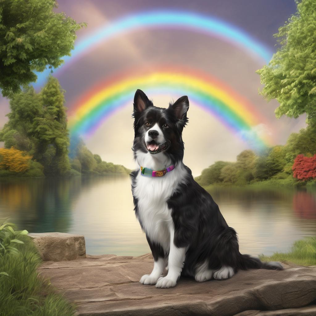 Die Regenbogenbrücke für Haustiere: Ein Ort des Friedens und der Erinnerung