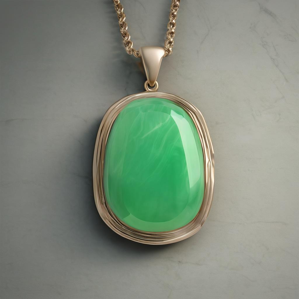 Entdecke die Faszination: Edelsteinanhänger Chrysopras für deinen einzigartigen Stil