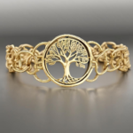 Entdecke das vielseitige Armband Baum des Lebens einstellbar goldfarben - Stilvoll und individuell für dich! 2 Entdecke das vielseitige Armband Baum des Lebens einstellbar goldfarben – Stilvoll und individuell für dich!