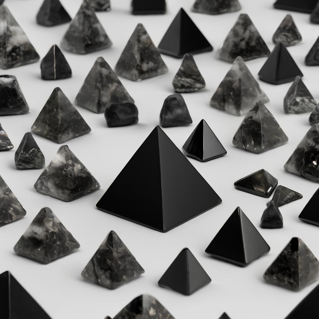 Edelsteinpyramide Schungit: Entdecke die Kraft der Natur in deinem Raum