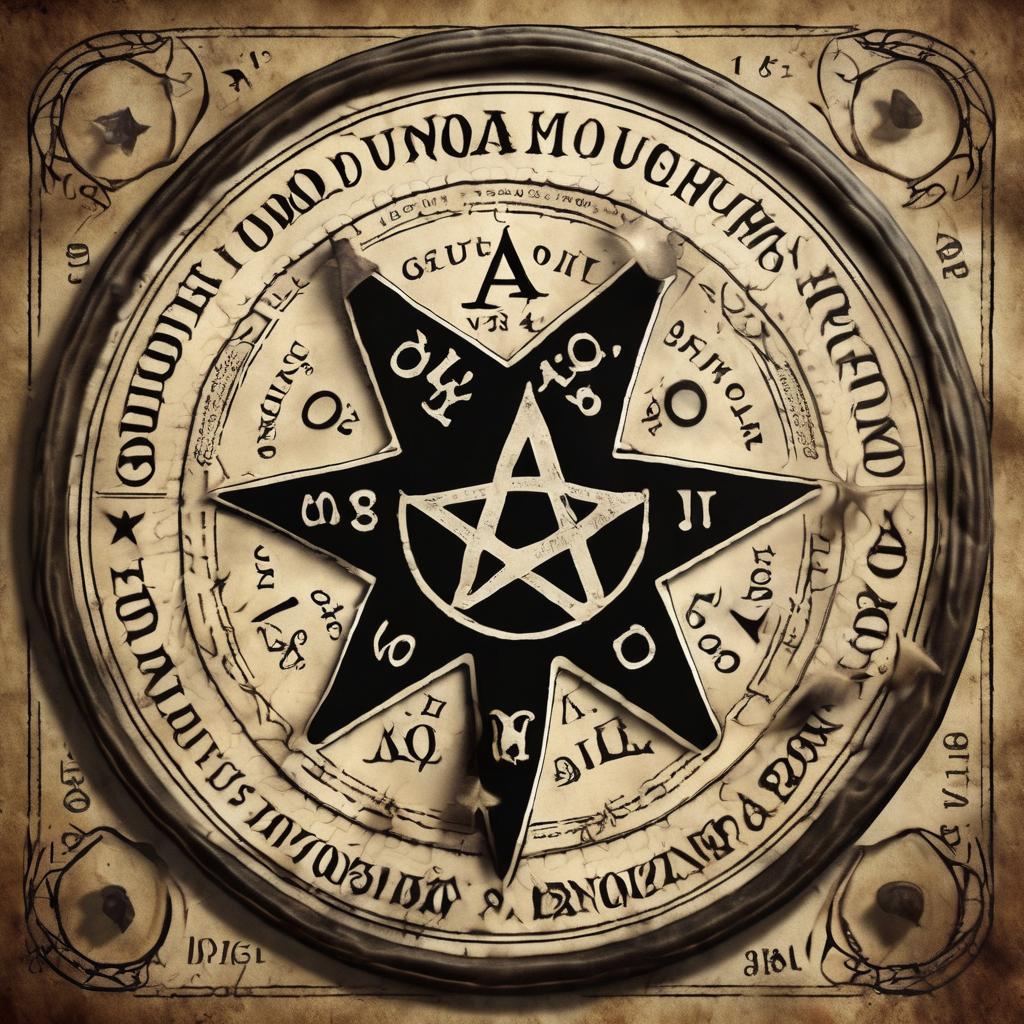 Entdecke das Ouija Brett Geisterbrett Pentagramm: Mystische Welten und ihre Geheimnisse