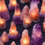 Entdecke die magische Ausstrahlung der Amethyst Himalaya Salzkristall Lampe 4 Entdecke die magische Ausstrahlung der Amethyst Himalaya Salzkristall Lampe
